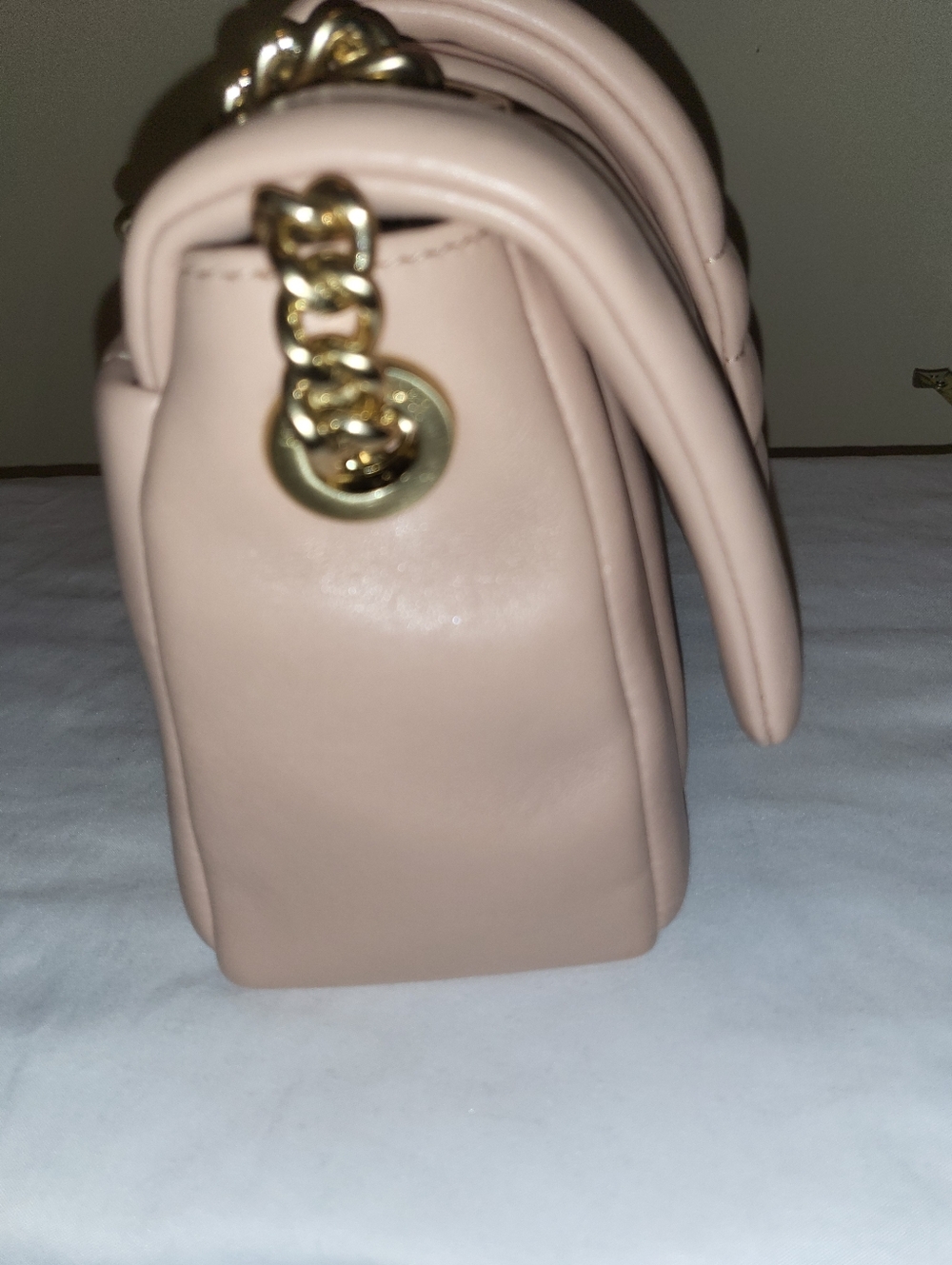 henri bendel Quilted Shoulder Bag in Blush Pink - Picture 4 of 16
